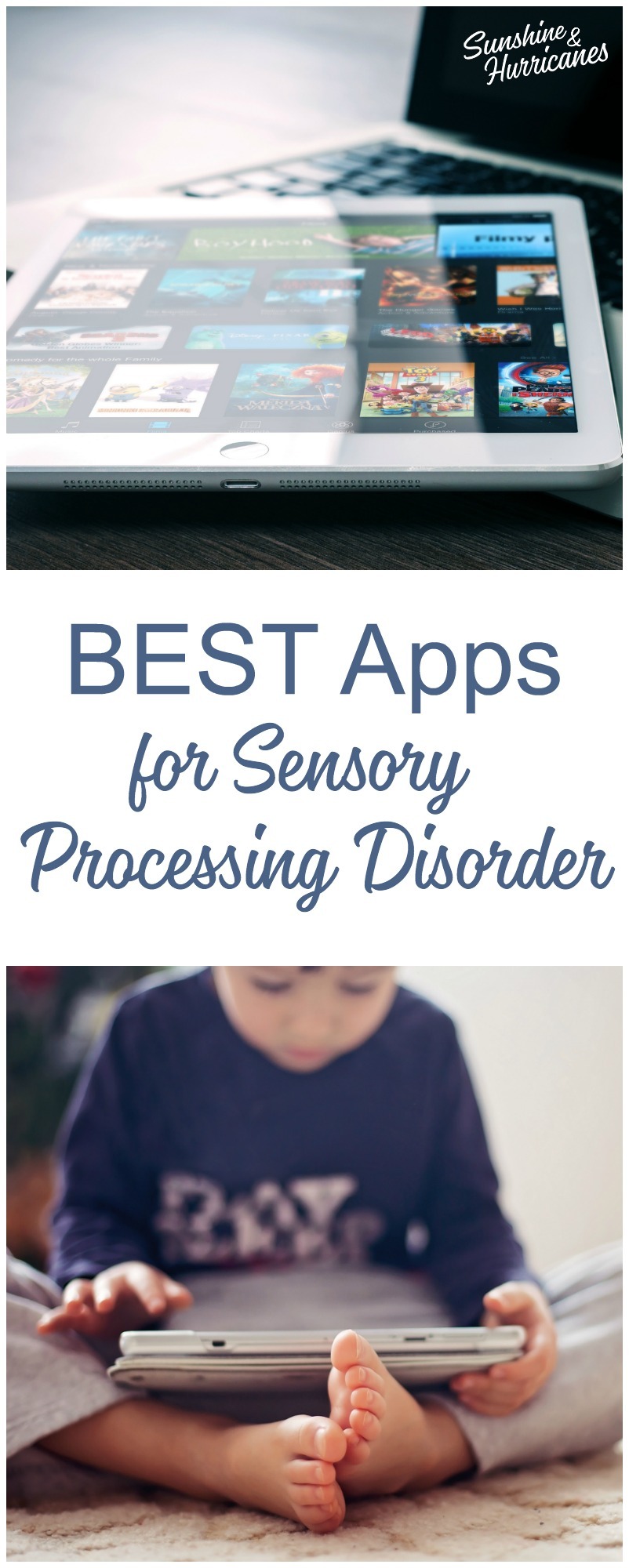 Best Apps for Sensory Processing Disorder. Technology is giving parents tons of new resources to help kids with special needs. Here are some of the most helpful,most of which are free. 