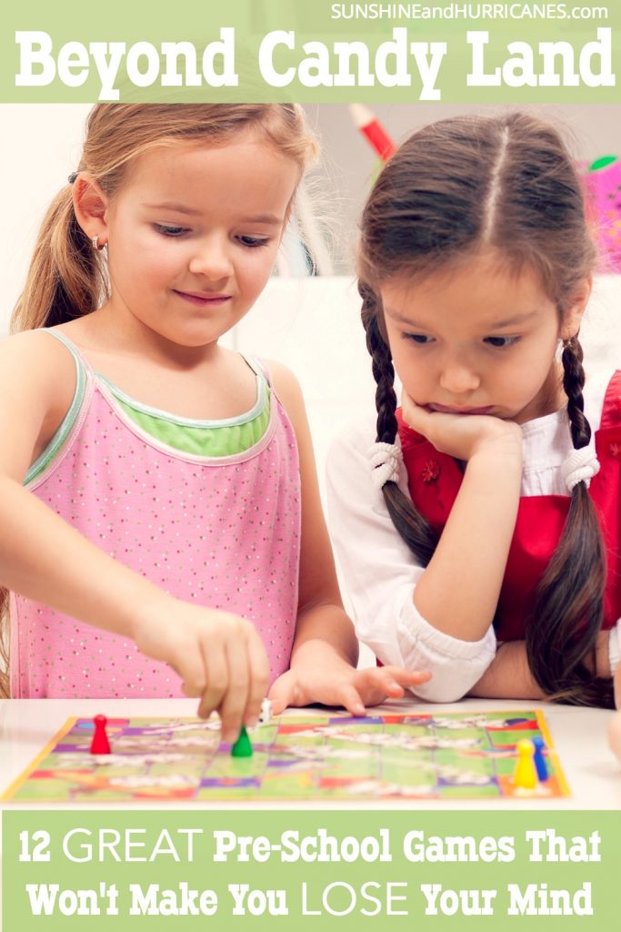 Do you feel like if you have to play one more game of candy land or chutes and ladders you might lose your mind? You are not alone. Luckily, times have changed and so have our choices for preschool games. There are tons of new board games for younger kids that are not only fun, but even educational. Here are our 12 top picks for preschool games.