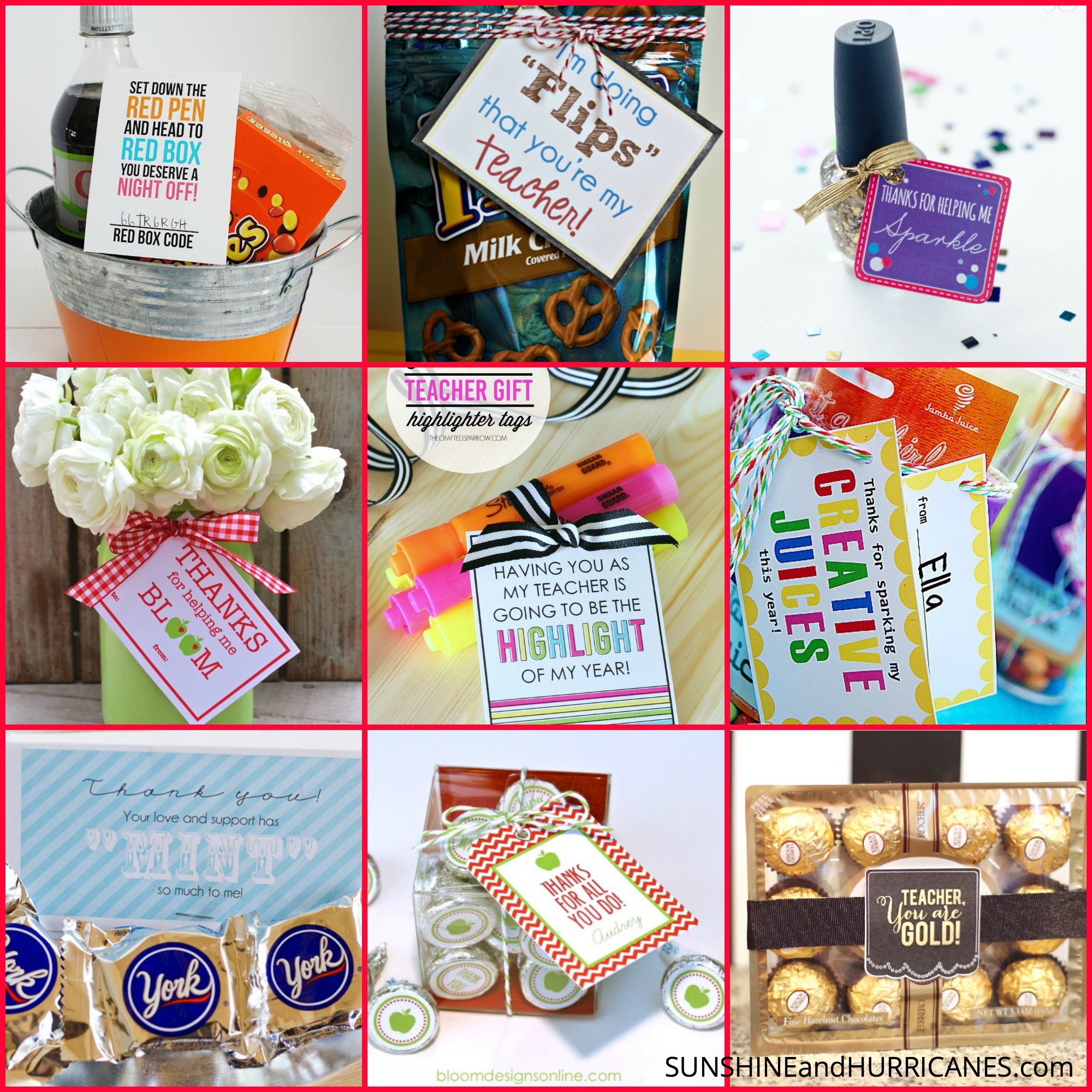 Teacher Appreciation Printables