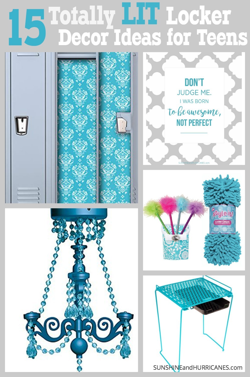 15 LIT Locker Decor Ideas for Teens - Have the Sickest Locker at