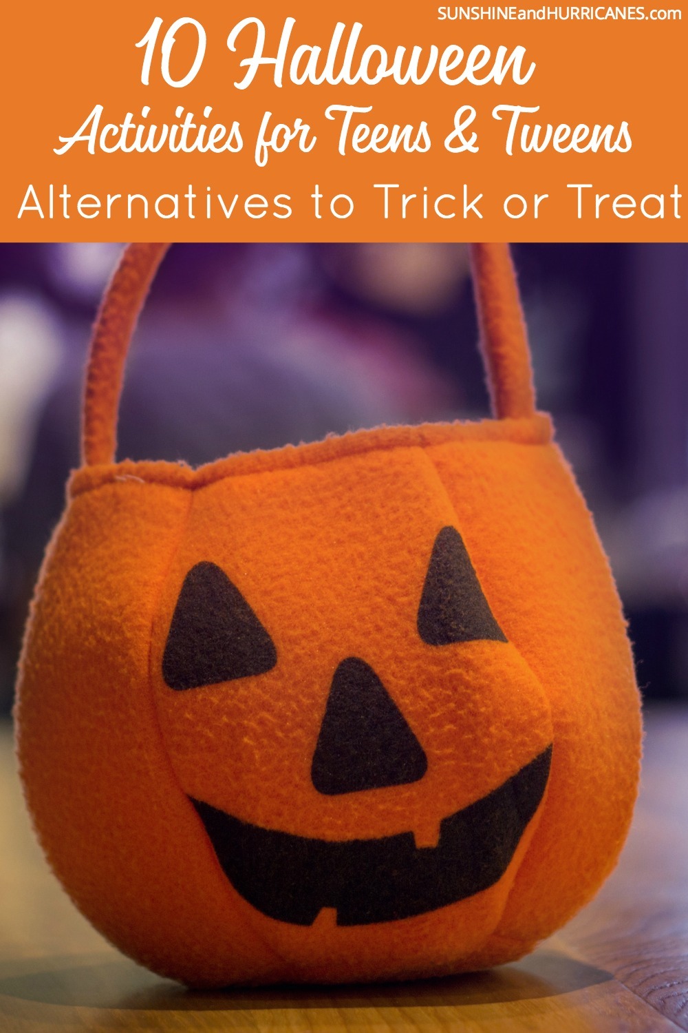 Has your tween or teen decided it's time to hang up the trick or treat bag? Here are 10 Halloween Activities for Teens and Tweens that will be just as fun! 