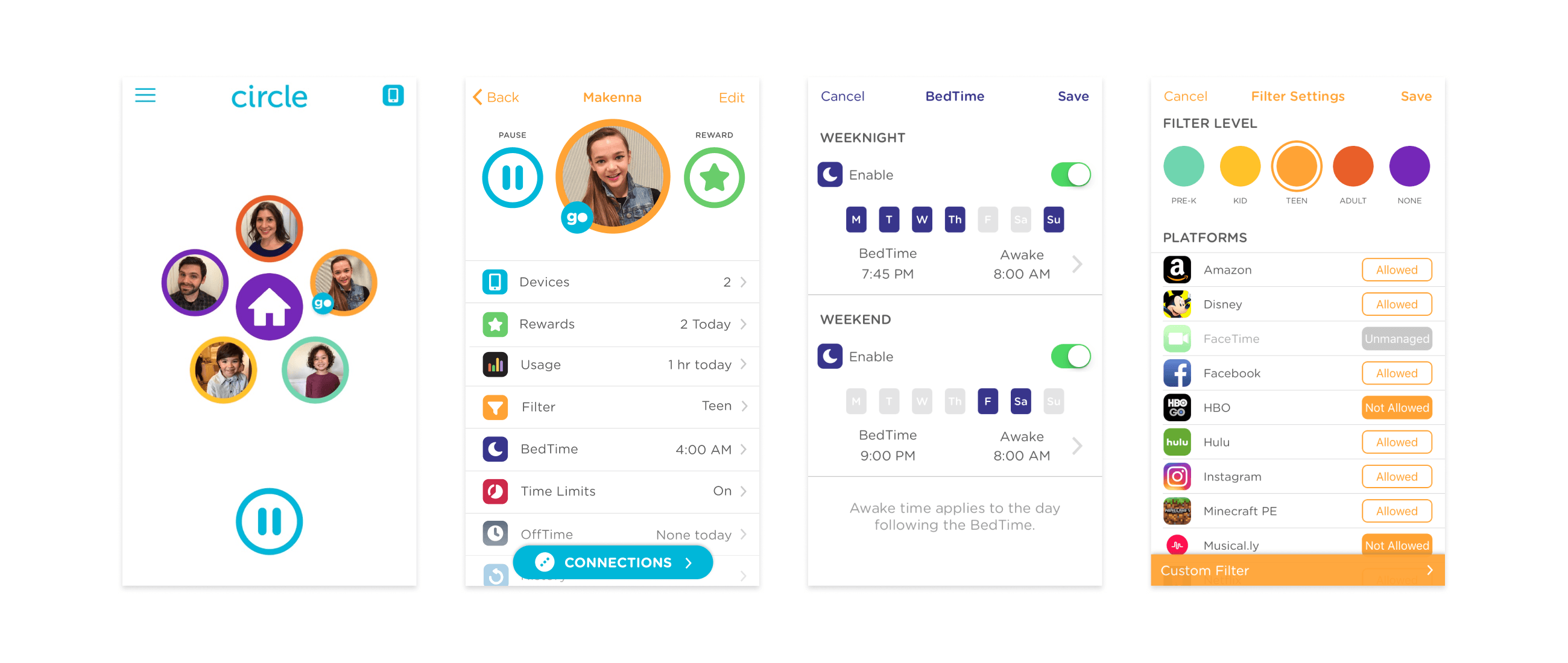 Circle With Disney provides a simple solution for parents trying to manage today's complicated technologies. It helps keep kids, tweens and teens safe online with parental controls that make sense. 