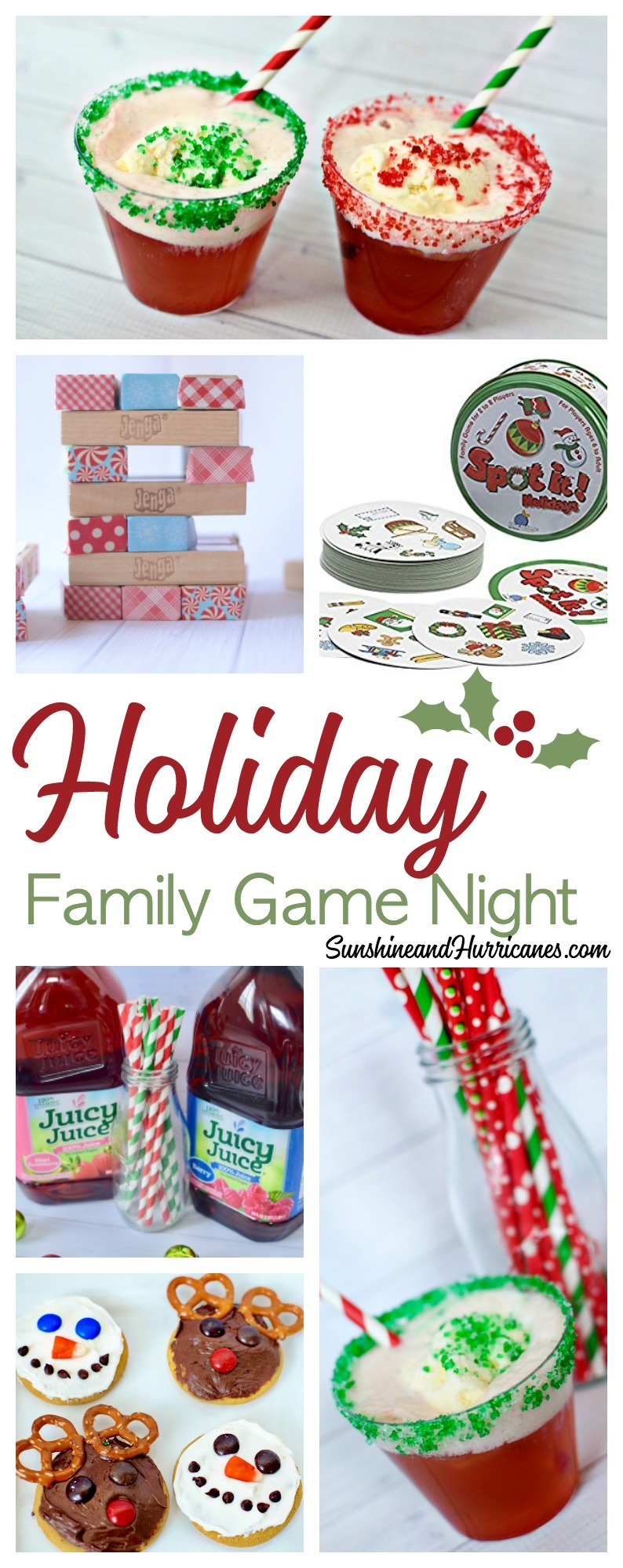 Put on your Christmas PJs, have your holiday playlist ready and grab these great family Christmas games for a holiday family game night! Make memories, not plans. 