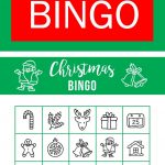 This Printable Christmas BINGO is perfect for a school holiday party or a holiday themed family game night. A great Christmas activity for kids! Sunshine and Hurricanes.