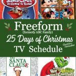The Freeform 25 Days of Christmas Schedule, formerly known as ABC Family is now the Freeform Schedule for all your holiday favorites - Christmas TV specials and Christmas Movies for whole family