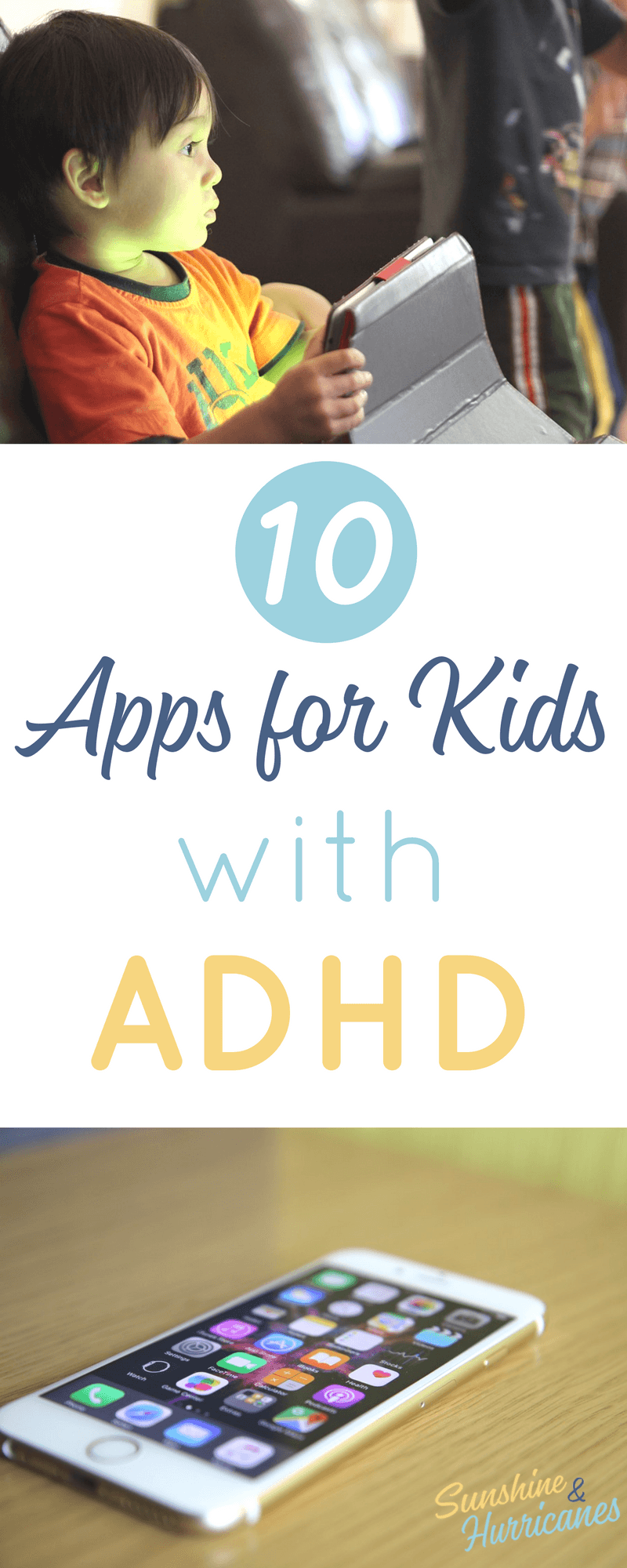 10 ADHD Apps for Kids to help your children learn to stay focused and better manage everyday tasks. Apps|Apps for Kids|Special Needs| Special Needs Apps| Apps for Learning Disabilities