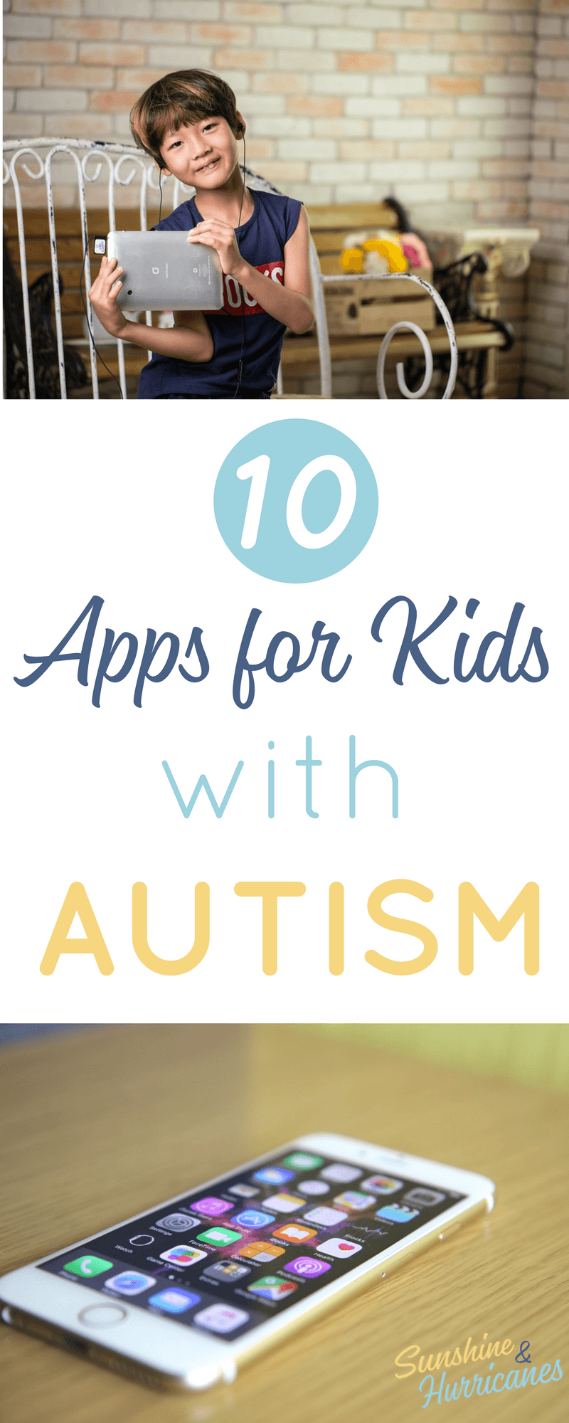 When raising a child on the autism spectrum, today's technology can be a powerful tool for parents, educators and therapist. These 10 Autism Apps are highly rated and can help autistic children with a number of challenges they face. Autism| Autism Apps| Apps for Kids| Special Needs|Apps for Kids with Special Needs