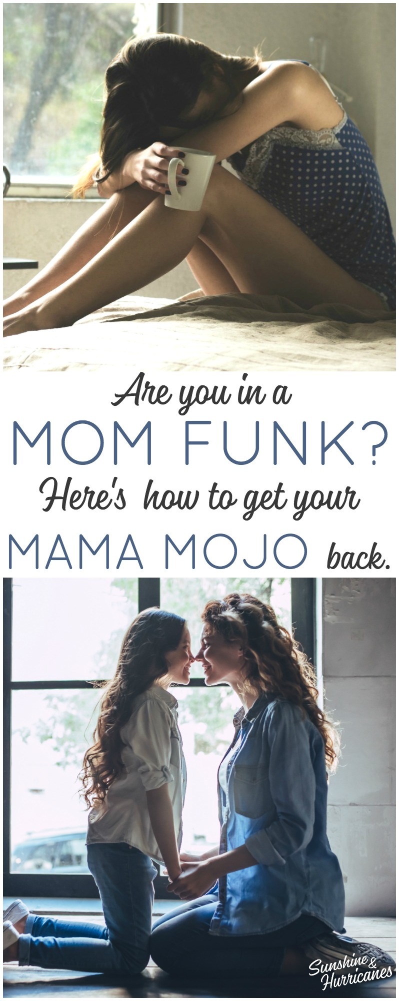 Are you in a mom funk? Feeling frustrated, overwhelmed and angry? You're not alone and here's how to get your mama mojo back. 