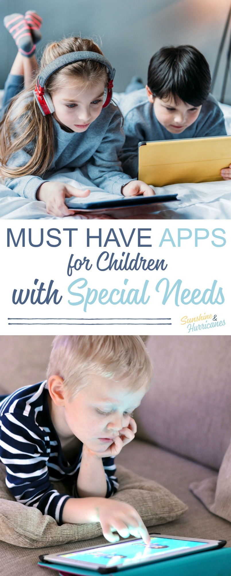 Must Have Special Needs Apps for Children. Technology has become a game changer when it comes to helping kids with learning disabilities, Autism, ADHD and other special needs. Learn more about the best apps you can use with your child . 