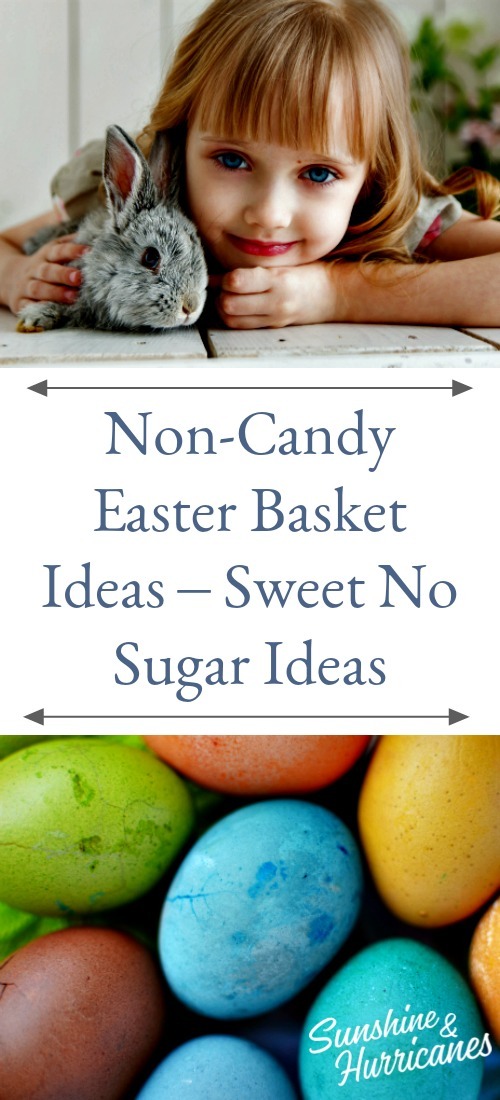 Non-Candy Easter Basket Ideas - Sweet No Sugar Ideas