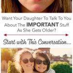 Want your daughter to talk openly with you as she gets older? It starts by talking to your daughter about her period, openly and honestly even if it's embarrassing.