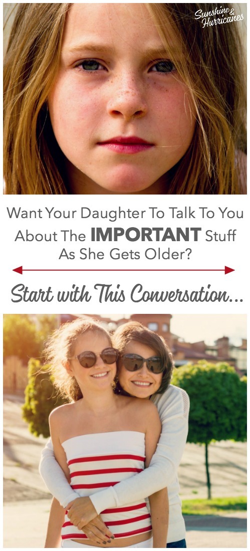 Want your daughter to talk openly with you as she gets older? It starts by talking to your daughter about her period, openly and honestly even if it's embarrassing.