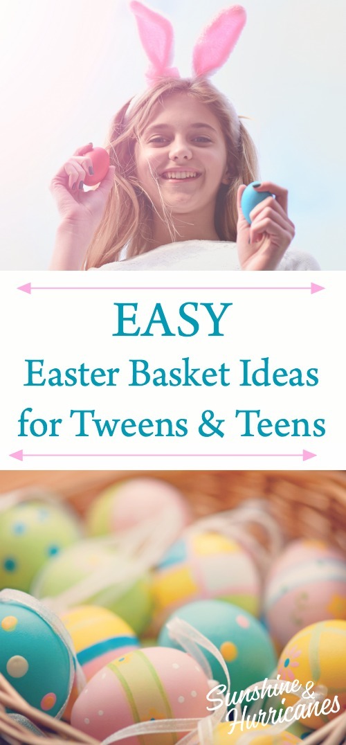 Easy Easter Basket Ideas for Teens and TWeens