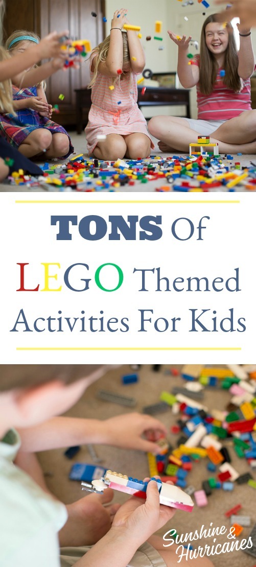 Lego Themed Activites for Kids Pin 1