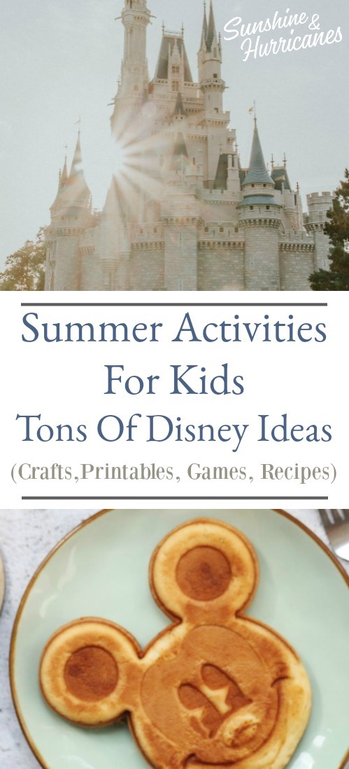 Summer Activities For Kids - Disney Week